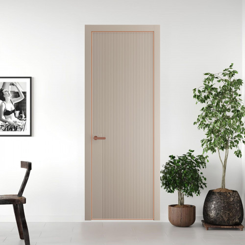 48 PE.O Сэнд вставка Глухая кромка Медь ProfilDoors Orange