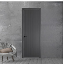 49 PE.O Графит вставка Глухая кромка Черный ProfilDoors Orange