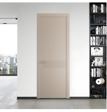 52 PE.O Сэнд вставка Глухая кромка Никель ProfilDoors Orange