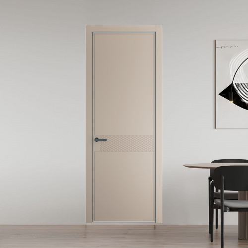 52 PE.O Сэнд вставка Глухая кромка Серая ночь ProfilDoors Orange