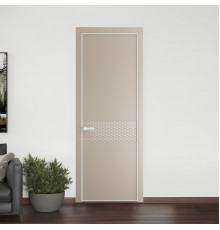 54 PE.O Сэнд вставка Глухая кромка Вайт ProfilDoors Orange