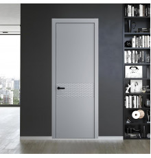 54 PE.O Смоки вставка Глухая кромка Черный ProfilDoors Orange