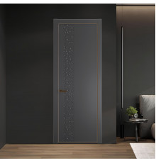 59 PE.O Графит вставка Глухая кромка Деорэ ProfilDoors Orange