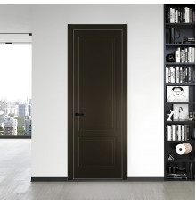 62 PE.O Перламутр Бронза вставка Глухая кромка Черный ProfilDoors Orange