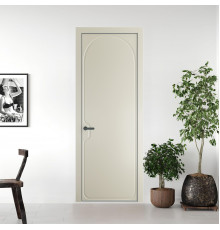 64 PE.O Перламутр Белый вставка Глухая кромка Серая ночь ProfilDoors Orange
