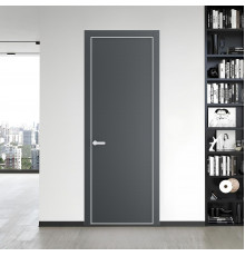 1 PE.O Графит Элегант вставка Глухая кромка Вайт ProfilDoors Orange
