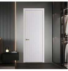 42 PE.O Крем Вайт вставка Глухая кромка Шампань ProfilDoors Orange
