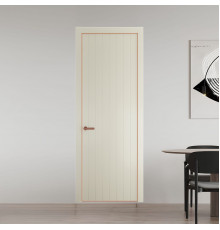42 PE.O Перламутр Белый вставка Глухая кромка Медь ProfilDoors Orange