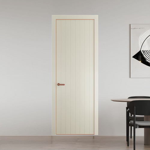 42 PE.O Перламутр Белый вставка Глухая кромка Медь ProfilDoors Orange