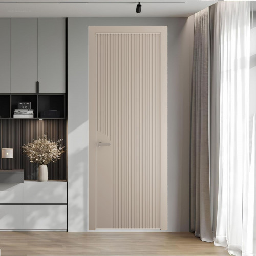 49 PE.O Сэнд вставка Глухая кромка Никель ProfilDoors Orange