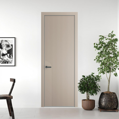 49 PE.O Сэнд вставка Глухая кромка Серая ночь ProfilDoors Orange