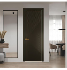 50 PE.O Перламутр Бронза вставка Глухая кромка Бронза ProfilDoors Orange