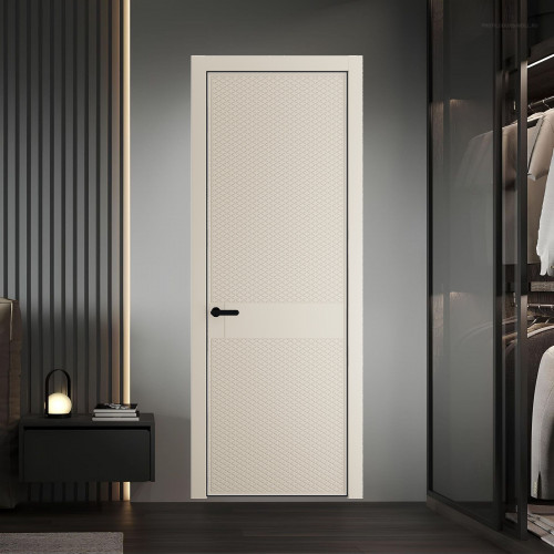 51 PE.O Кремовая Магнолия вставка Глухая кромка Черный ProfilDoors Orange