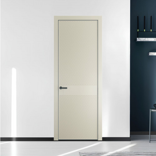 51 PE.O Перламутр Белый вставка Глухая кромка Серая ночь ProfilDoors Orange