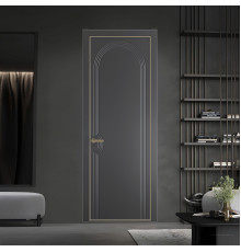 56 PE.O Графит вставка Глухая кромка Шампань ProfilDoors Orange