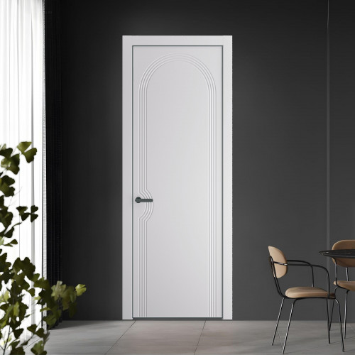 56 PE.O Крем Вайт вставка Глухая кромка Серая ночь ProfilDoors Orange