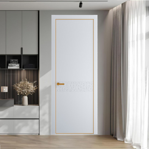 58 PE.O Вайт вставка Глухая кромка Бронза ProfilDoors Orange