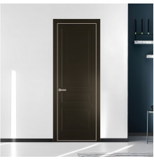 63 PE.O Перламутр Бронза вставка Глухая кромка Никель ProfilDoors Orange