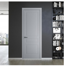63 PE.O Смоки вставка Глухая кромка Серая ночь ProfilDoors Orange