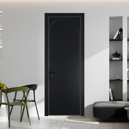 64 PE.O Блэк вставка Глухая кромка Черный ProfilDoors Orange