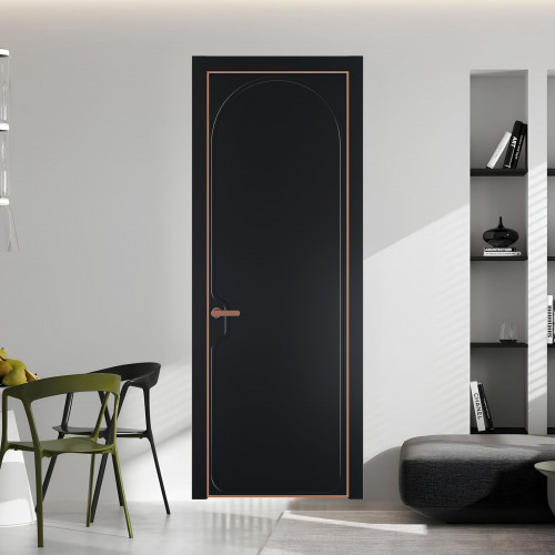 64 PE.O Блэк вставка Глухая кромка Медь ProfilDoors Orange
