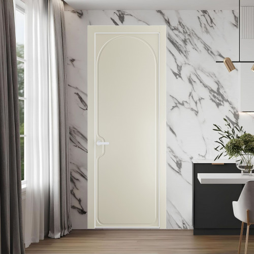 64 PE.O Перламутр Белый вставка Глухая кромка Вайт ProfilDoors Orange