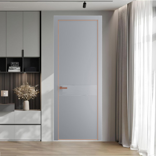65 PE.O Смоки вставка Глухая кромка Медь ProfilDoors Orange