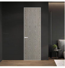 1 VE-V натуральный шпон Bianche Notti 08S профиль Вайт ProfilDoors Orange