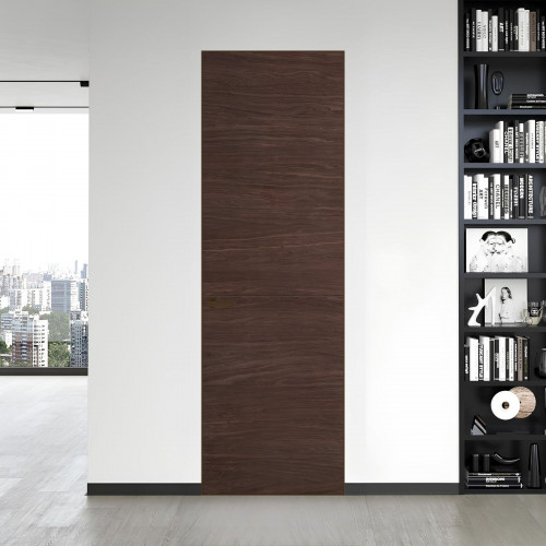 11 VE-H натуральный шпон Espresso 1386M профиль Деорэ ProfilDoors Orange