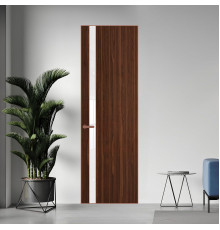 18 VE-V натуральный шпон Albero 1294M профиль Медь вставка Лак классик ProfilDoors Orange