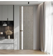 18 VE-V натуральный шпон Bianche Notti 08S профиль Деорэ вставка Лак классик ProfilDoors Orange
