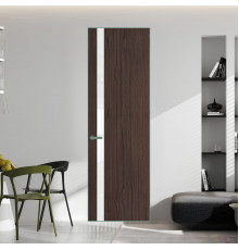 18 VE-V натуральный шпон Espresso 360M профиль Зеленый воск вставка Лак классик ProfilDoors Orange