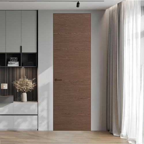 1 VE-H натуральный шпон Bianche Notti 822M профиль Деорэ ProfilDoors Orange