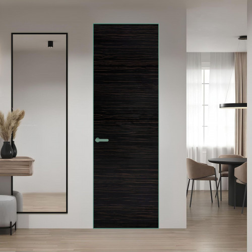 1 VE-H натуральный шпон Espresso 1042S профиль Зеленый воск ProfilDoors Orange