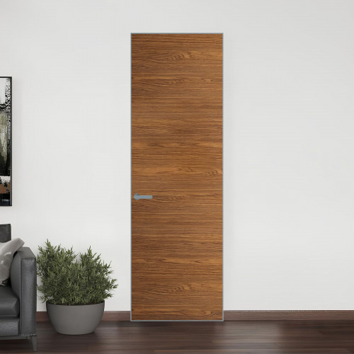 1 VE-H натуральный шпон Espresso 35M профиль Серебро ProfilDoors Orange