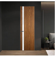 18 VE-V натуральный шпон Espresso 35M профиль Серая ночь вставка Лак классик ProfilDoors Orange