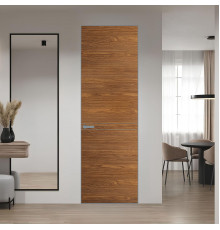 11 VE-H натуральный шпон Espresso 35M профиль Серебро ProfilDoors Orange