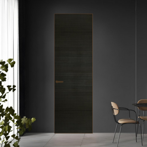 1 VE-H натуральный шпон Bianche Notti 069S профиль Деорэ ProfilDoors Orange