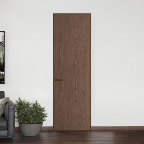 1 VE-V натуральный шпон Bianche Notti 822M профиль Деорэ ProfilDoors Orange