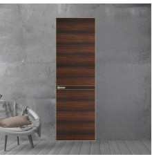 11 VE-H натуральный шпон Albero 1398S профиль Никель матовый ProfilDoors Orange