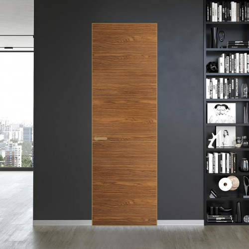 11 VE-H натуральный шпон Espresso 35M профиль Золото ProfilDoors Orange