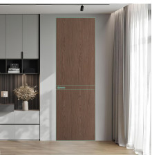 11 VE-V натуральный шпон Bianche Notti 822M профиль Зеленый воск ProfilDoors Orange