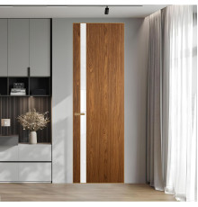 18 VE-V натуральный шпон Espresso 35M профиль Золото вставка Лак классик ProfilDoors Orange