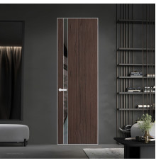 18 VE-V натуральный шпон Espresso 360M профиль Вайт вставка Графит лак ProfilDoors Orange