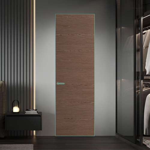 1 VE-H натуральный шпон Bianche Notti 822M профиль Зеленый воск ProfilDoors Orange