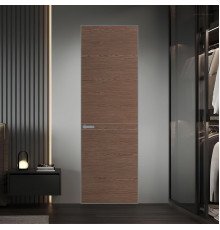 11 VE-H натуральный шпон Bianche Notti 822M профиль Серебро ProfilDoors Orange