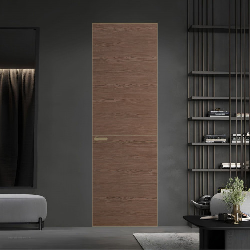 11 VE-H натуральный шпон Bianche Notti 822M профиль Шампань ProfilDoors Orange
