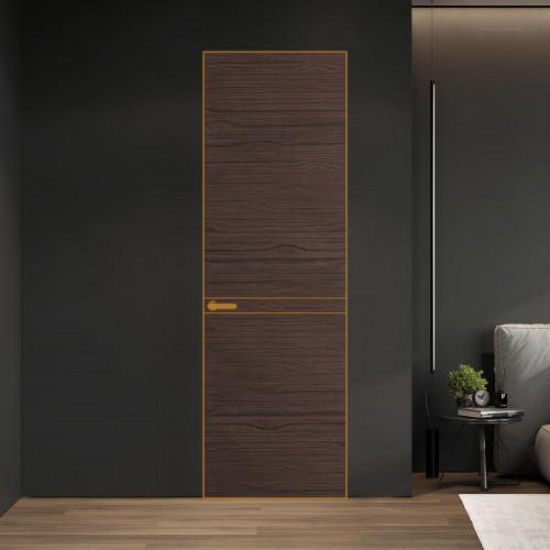 11 VE-H натуральный шпон Espresso 360M профиль Бронза ProfilDoors Orange