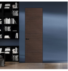 11 VE-H натуральный шпон Espresso 360M профиль Черный муар ProfilDoors Orange