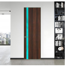 18 VE-V натуральный шпон Albero 1398S профиль Зеленый воск вставка Мята лак ProfilDoors Orange